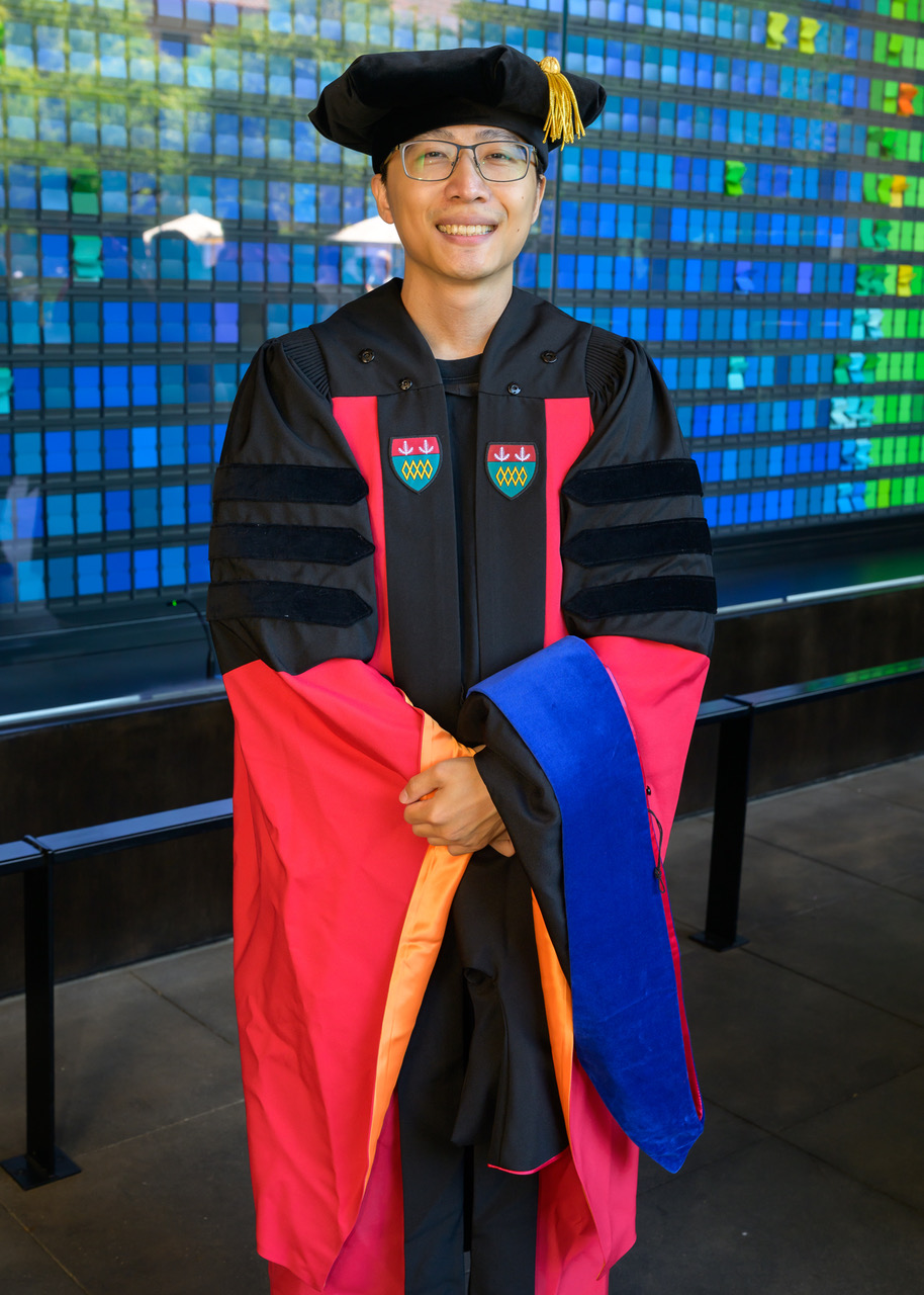 Frank Lai PhD Graduation