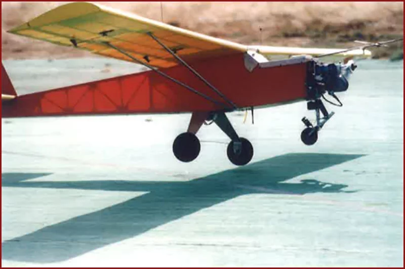 Autonomous Airplane test plane photo